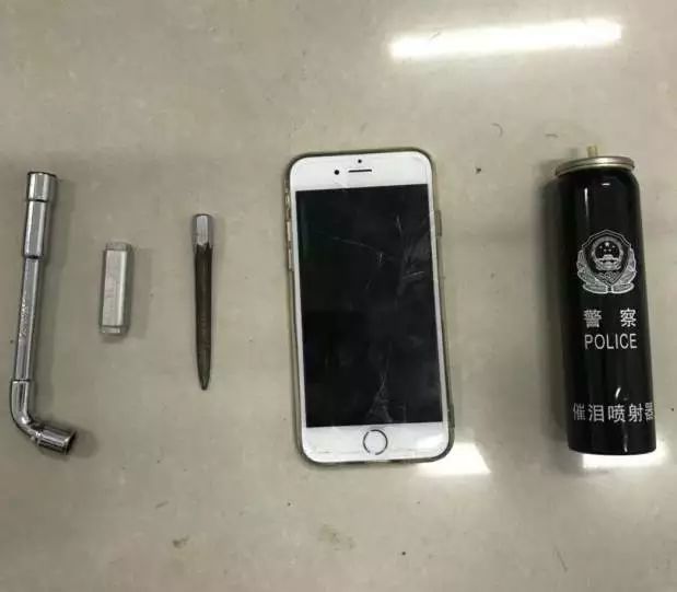 民警抓捕盜車團(tuán)伙時反被噴催淚劑